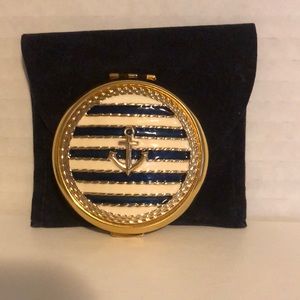 Estée Lauder Vintage Nautical Anchor Gold Compact